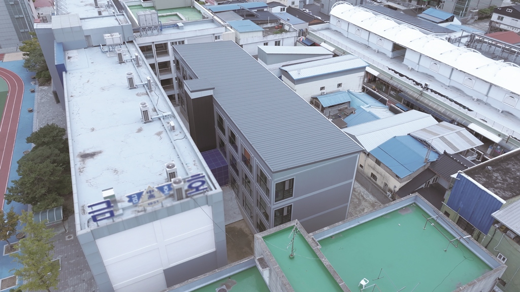 Gyeongbuk Human Tech High School Modular Dormitory Manufacture and Installation